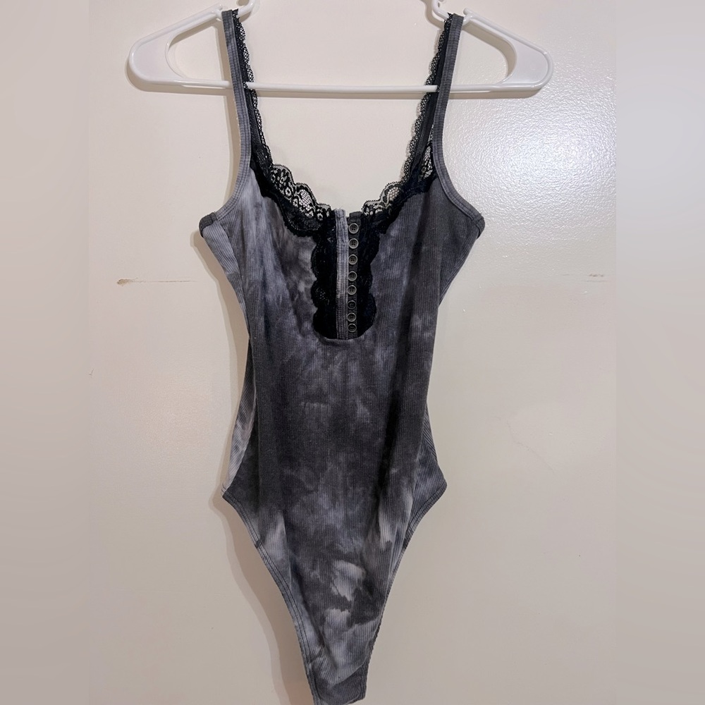 Tie-dye lace one piece. Never Worn!